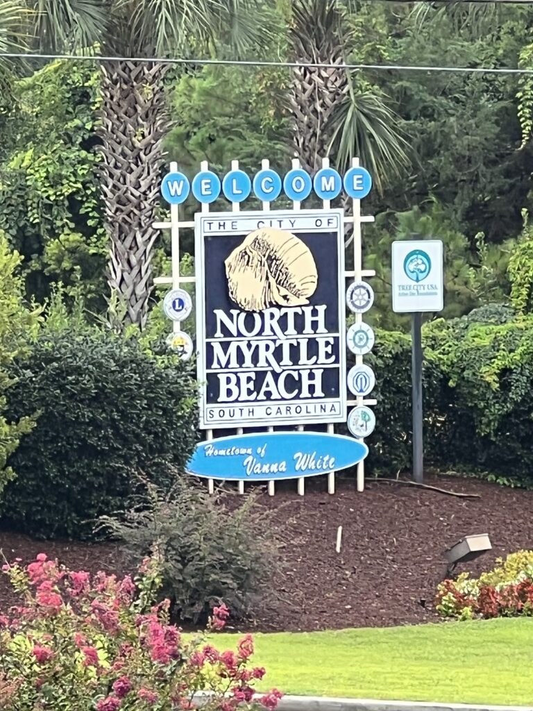 north myrtle beach sign