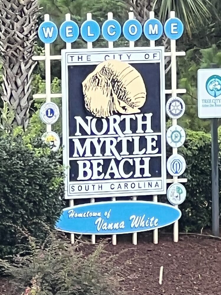 north myrtle beach sign